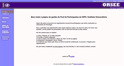 Desktop Screenshot of orsee.ispa.pt