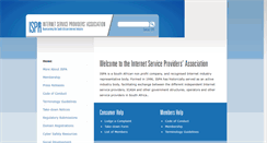 Desktop Screenshot of ispa.org.za