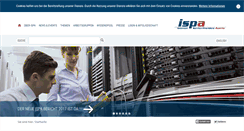 Desktop Screenshot of ispa.at
